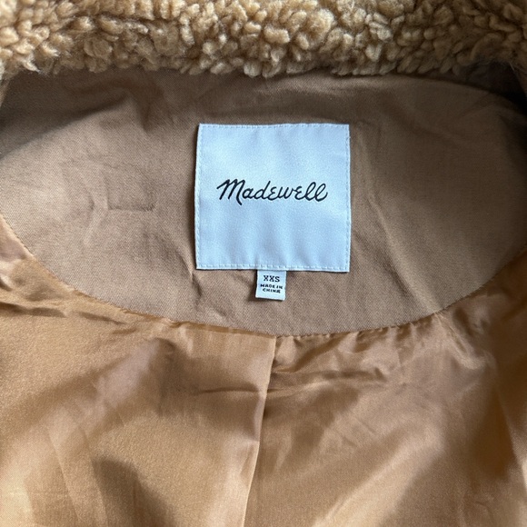 Madewell Brown Sherpa-Lined Jacket - Picture 5 of 8